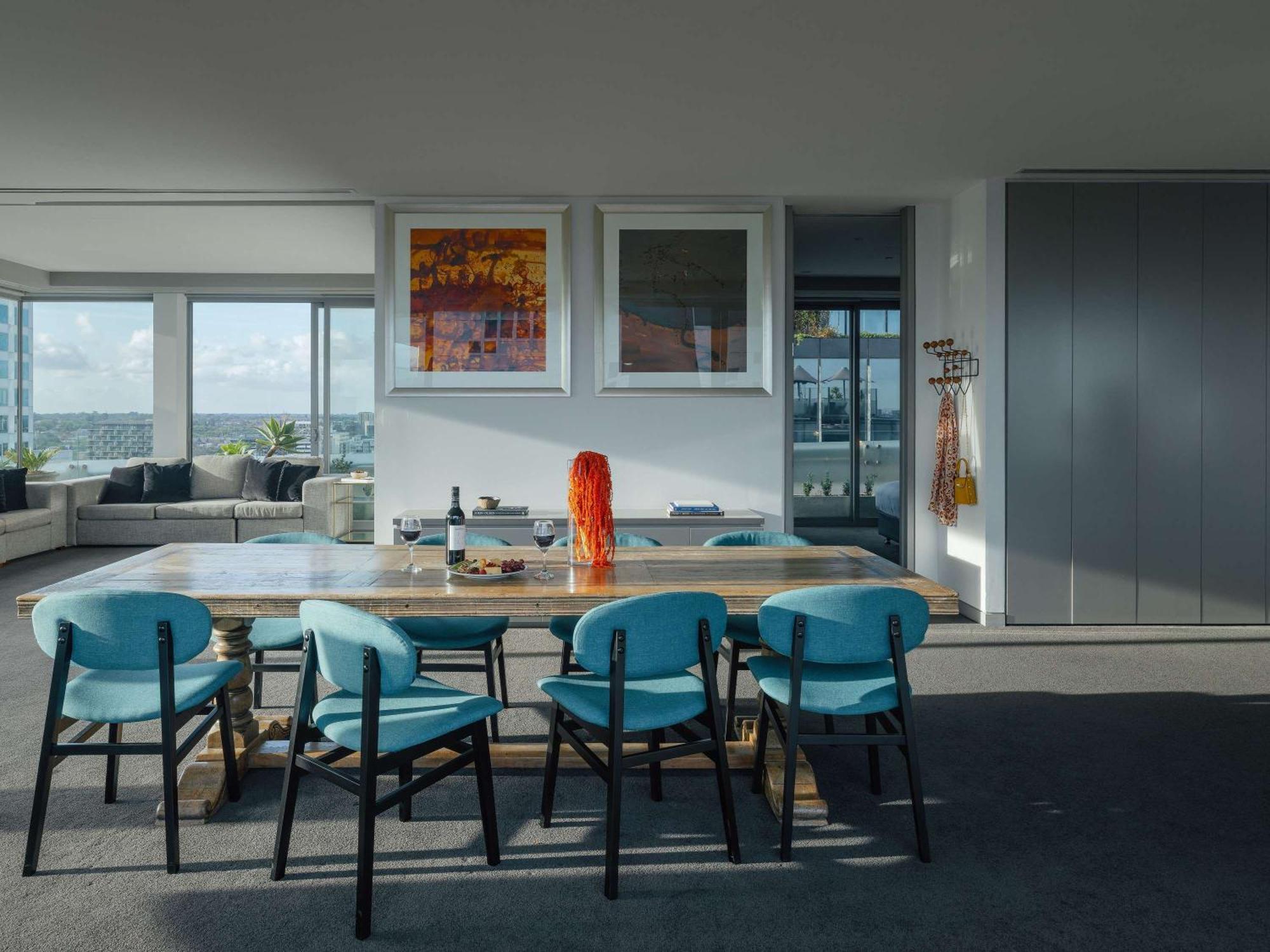 The Olsen Melbourne Art Series Exteriér fotografie The interior of a typical apartment